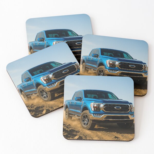 Item preview, Pickup Truck Shining In Harsh Desert Landscape designed and sold by RevUpDesign.