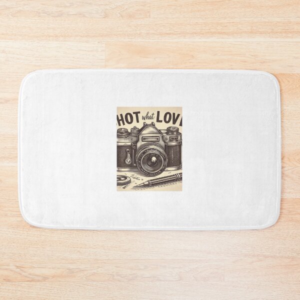Item preview, Shoot What You Love – Vintage Camera Sketch for Photographers designed and sold by ashokreddy343.