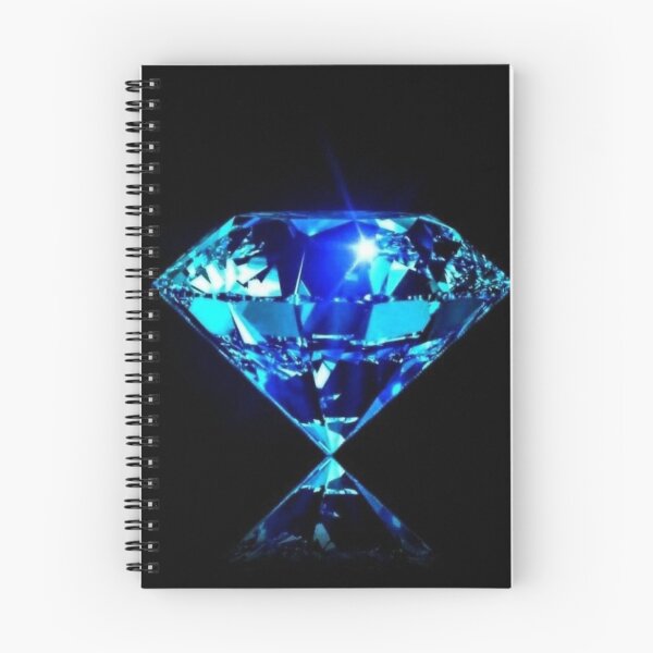 Item preview, beautiful shiny blue diamond design designed and sold by NivyasArtistry.