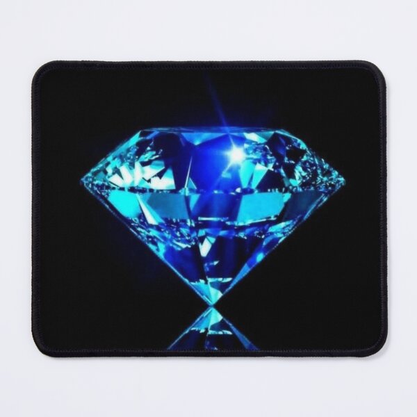 Item preview, beautiful shiny blue diamond design designed and sold by NivyasArtistry.
