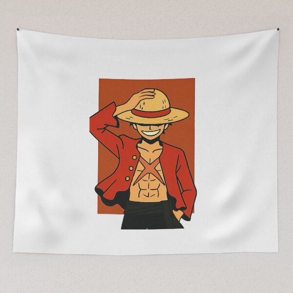 Item preview, Luffy – Straw Hat Smile Art (One Piece Inspired) designed and sold by Krushnal Patil.