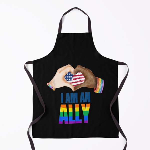 Item preview, I Am An Ally LGBTQ Lesbian Gay Trans Pan Queer Gift designed and sold by SpeedyPrints.