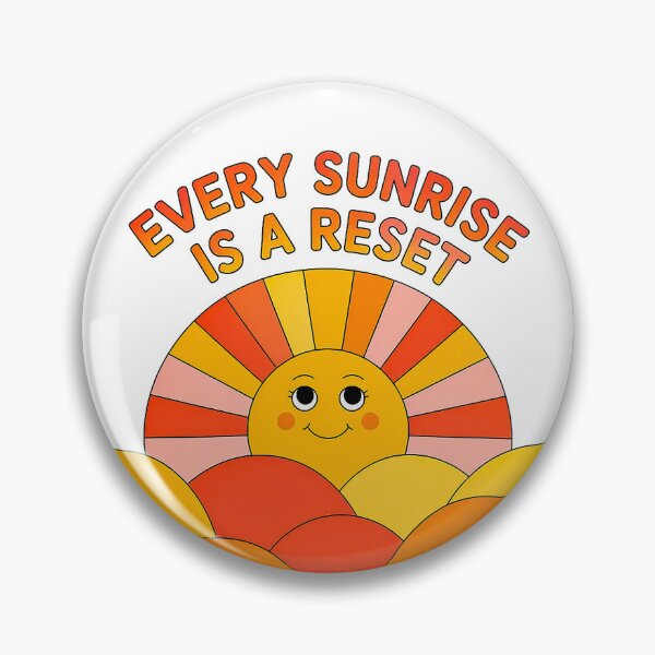 Item preview, Every Sunrise Is A Reset Retro Shirt designed and sold by Amanda's Factory.