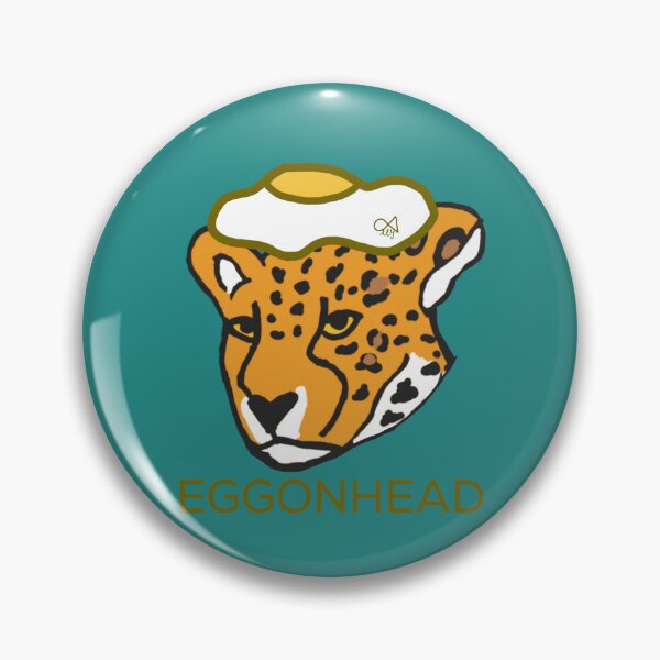 Item preview, LaMaisonOfMY The Egghead Forecast: Sunny, Silly & Seriously Too Hot! LEOPARD COLLECTION No.17 GOLDEN GREEN designed and sold by LaMaisonOfMY.