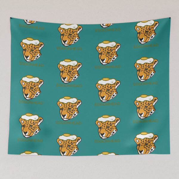 Item preview, LaMaisonOfMY The Egghead Forecast: Sunny, Silly & Seriously Too Hot! LEOPARD COLLECTION No.17 GOLDEN GREEN designed and sold by LaMaisonOfMY.