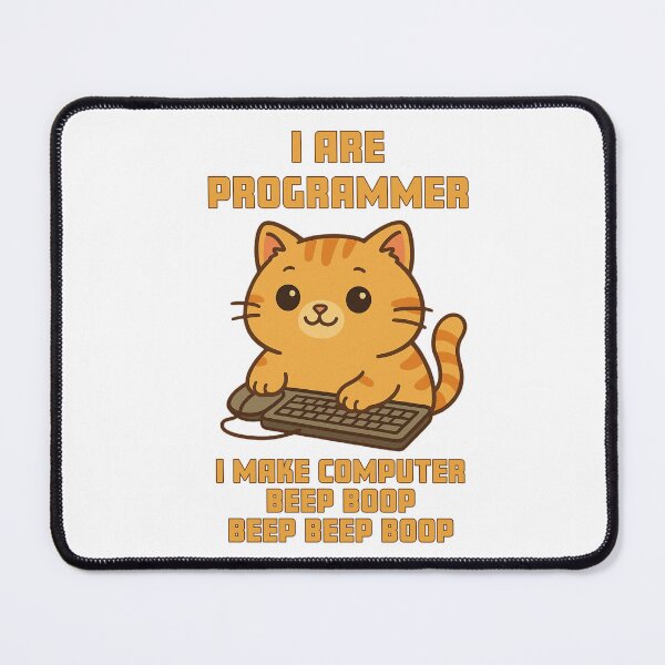 Item preview, I Are Programmer Cat designed and sold by HockeyWear13.