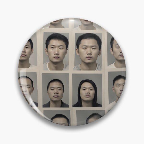 Item preview, mongolian police mugshot designed and sold by stolzer85.