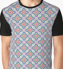 abstract geometric colorful seamless repeat pattern Graphic T-Shirt