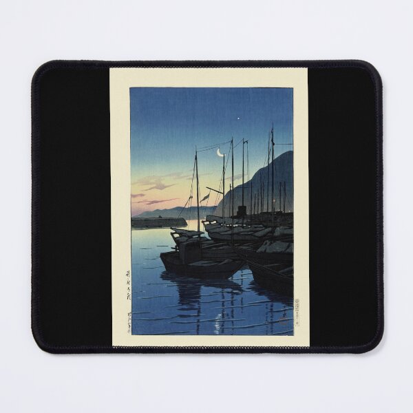 Item preview, Morning in Beppu by Hasui Kawase | Japanese Travel Poster | Japandi Hot Spring Town Wall Art designed and sold by artofuniverse.