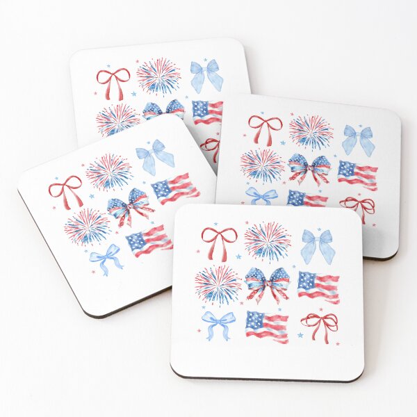 Item preview, Coquette American Bow Usa Coquette Bow 4th Of July Girly Retro America designed and sold by XuanhieuBp.