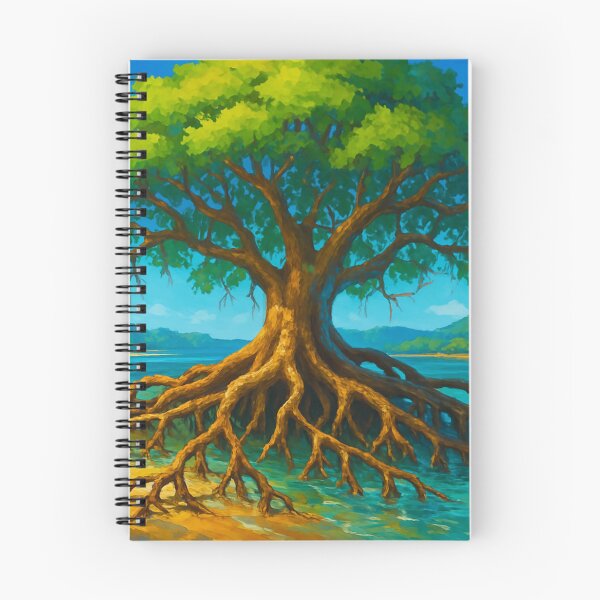 Item preview, El vibrante paisaje de manglares irradia belleza designed and sold by Sigtrix.