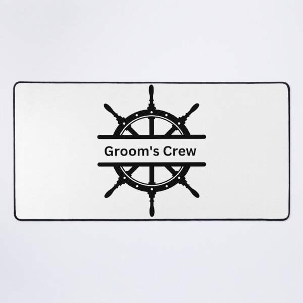 Item preview, Groom's Crew – Nautical Bachelor Party Cruise Shirt for Groomsmen designed and sold by BYTRINOOO.