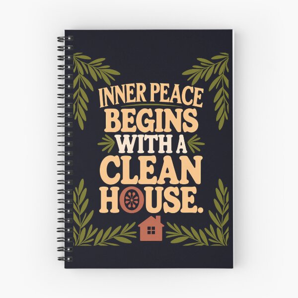 Item preview, Clean House Calm Mind – Zen Home Vibes designed and sold by Taans-Creation.