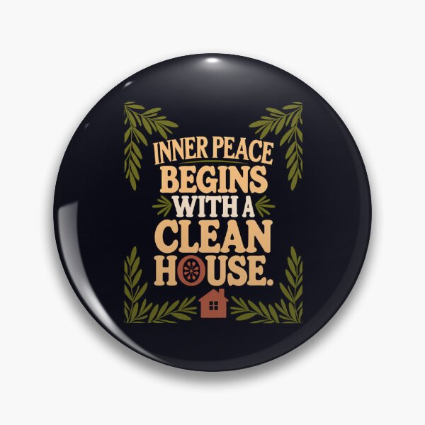 Item preview, Clean House Calm Mind – Zen Home Vibes designed and sold by Taans-Creation.