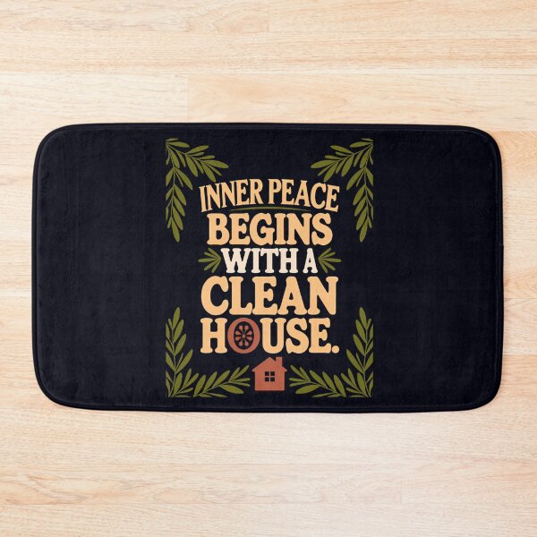 Item preview, Clean House Calm Mind – Zen Home Vibes designed and sold by Taans-Creation.
