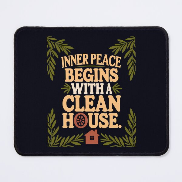 Item preview, Clean House Calm Mind – Zen Home Vibes designed and sold by Taans-Creation.