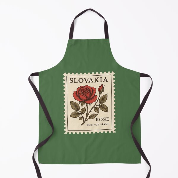 Item preview, Rose Slovakia Postage Stamp Vintage Botanical designed and sold by Planthem.