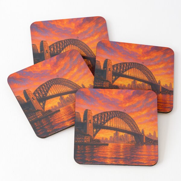 Item preview, Sydney Bridge in a play of colors designed and sold by Sigtrix.
