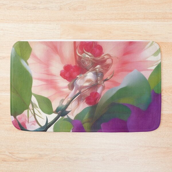 Item preview, The Rose Born Goddess, a symphony in coral and gold designed and sold by Lisas Watercolor Dreams.