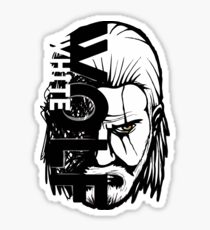 Geralt White Wolf Sticker