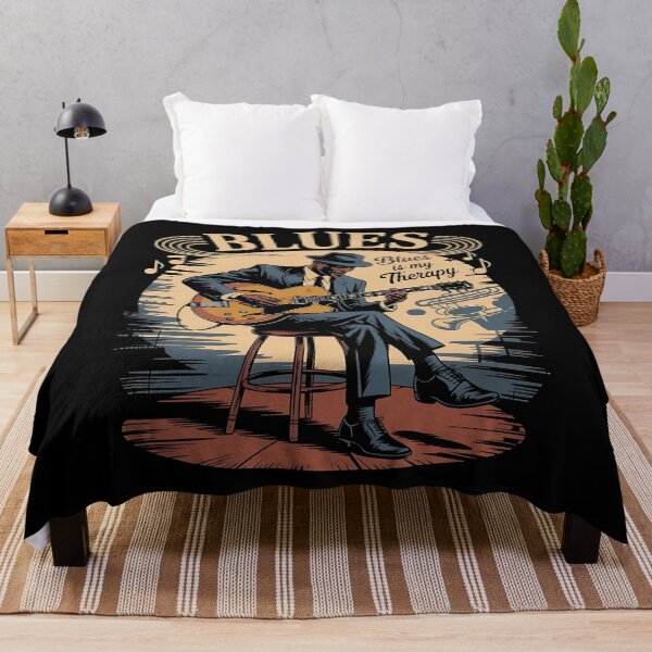 Item preview, Blues is my therapy - Blues for you - Easy blues - Blues is everything you need - I wish i had a blues - Blues for everyone - The home of blues - Blues make everything better designed and sold by JansenGS.