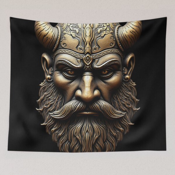 Item preview, Golden Norse Viking King designed and sold by ShadowAndSlate.