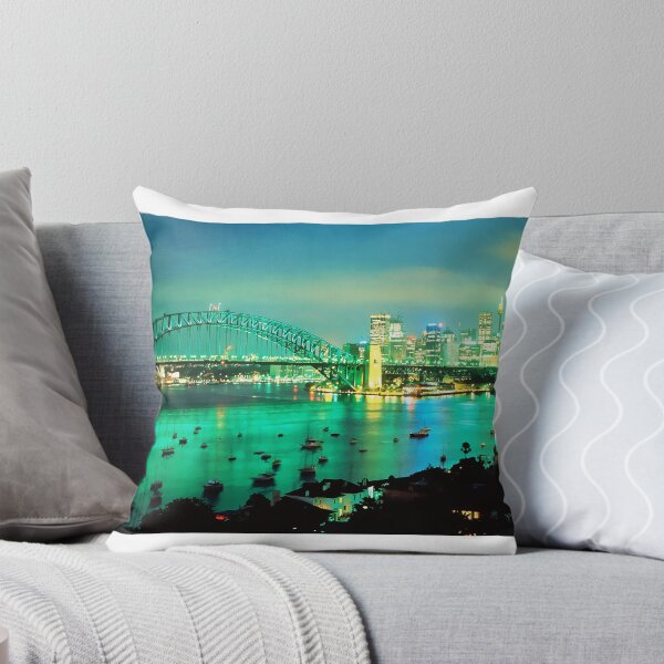 Item preview, Sydney Harbour View Green Sky designed and sold by RMSphoto.
