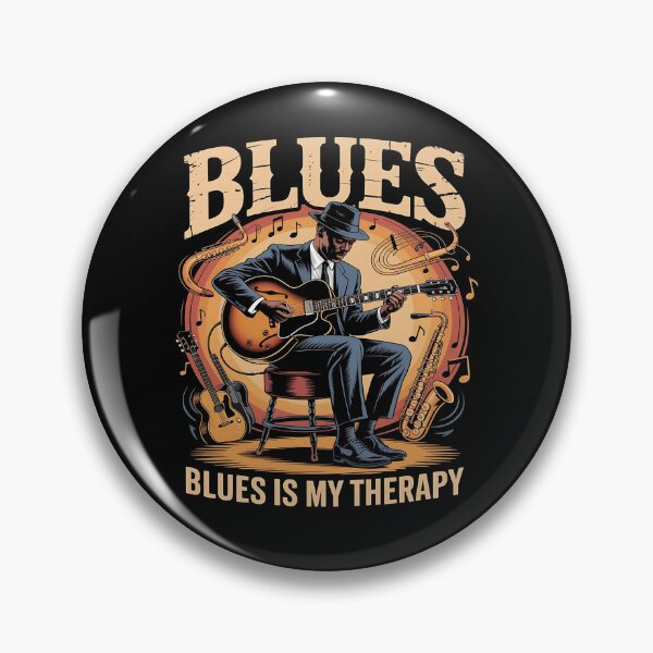 Item preview, Blues is my therapy - Show me the blues - Driven by blues - Blues is my world - Blues for all time - It must be blues - Inspired by blues designed and sold by JansenGS.