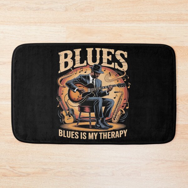 Item preview, Blues is my therapy - Show me the blues - Driven by blues - Blues is my world - Blues for all time - It must be blues - Inspired by blues designed and sold by JansenGS.