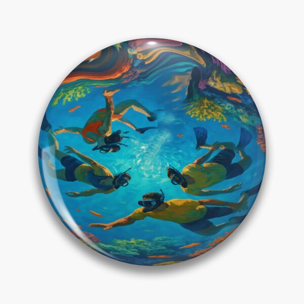 Item preview, Snorkel colorido en el océano designed and sold by Sigtrix.