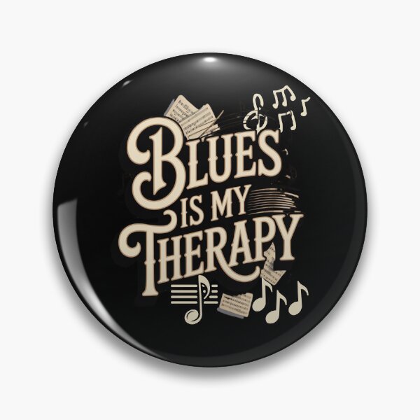 Item preview, Blues is my therapy - The American way of blues - My way is blues - Lucky blues - For the love of blues - Blues just the best - Feel the blues - Blues is my passion designed and sold by JansenGS.