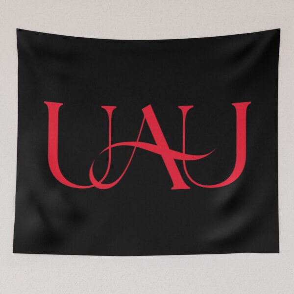 Item preview, UAU Name Logo designed and sold by NadyaEsthetic.