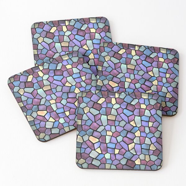 Item preview, Stained glass pattern: dark pastel designed and sold by SpectrumShine.