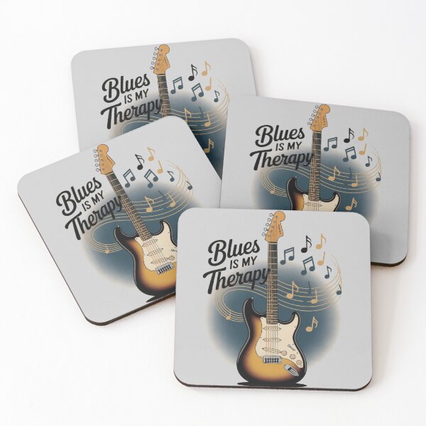Item preview, Blues is my therapy - The American way of blues - My way is blues - Lucky blues - For the love of blues - Blues just the best - Feel the blues - Blues is my passion designed and sold by JansenGS.