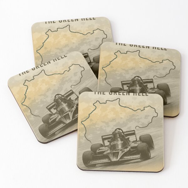 Item preview, Nürburgring the Green Hell vintage poster designed and sold by Racing Art Store 2025.