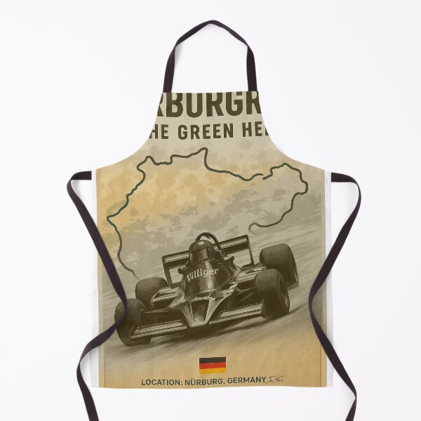 Item preview, Nürburgring the Green Hell vintage poster designed and sold by Racing Art Store 2025.
