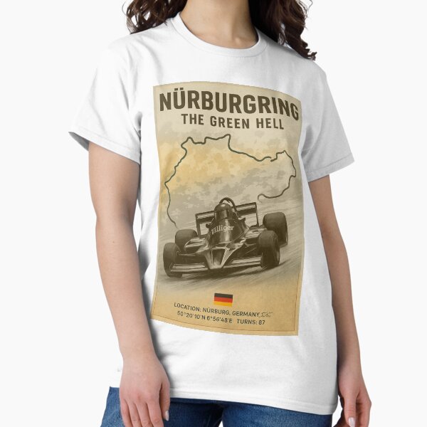 Item preview, Nürburgring the Green Hell vintage poster designed and sold by Racing Art Store 2025.
