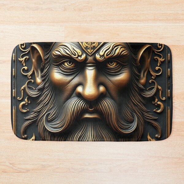 Item preview, Ironclad Norse Viking Deity designed and sold by ShadowAndSlate.