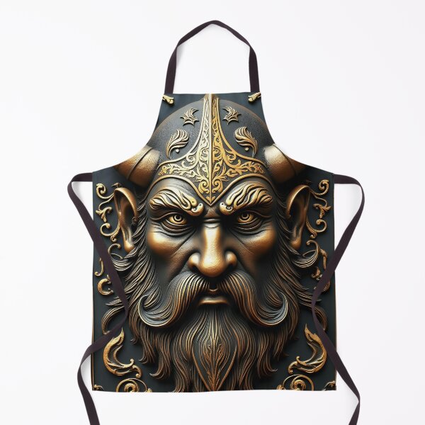 Item preview, Ironclad Norse Viking Deity designed and sold by ShadowAndSlate.