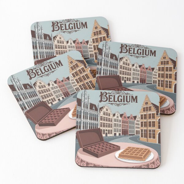 Item preview, Belgium: Vintage Historic & Culinary Delights designed and sold by LSVart.