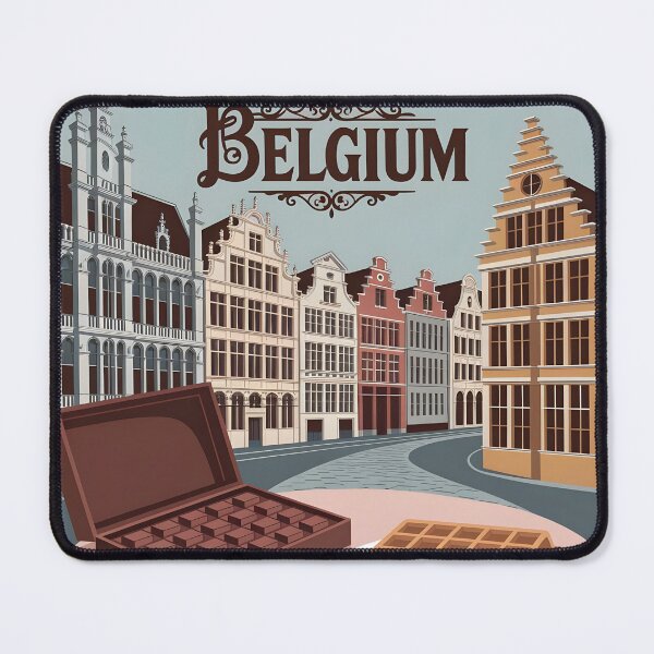 Item preview, Belgium: Vintage Historic & Culinary Delights designed and sold by LSVart.
