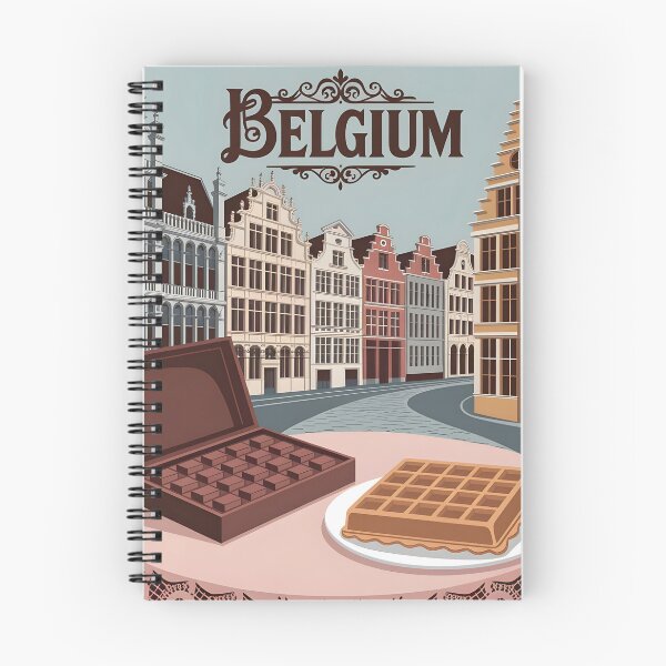 Item preview, Belgium: Vintage Historic & Culinary Delights designed and sold by LSVart.