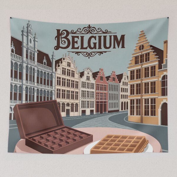 Item preview, Belgium: Vintage Historic & Culinary Delights designed and sold by LSVart.