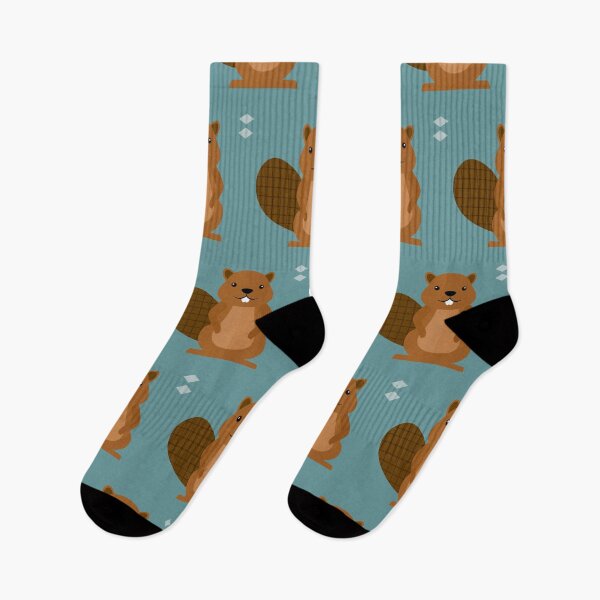 Item preview, Beavers on blue designed and sold by reneesillus.