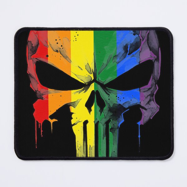 Item preview, Pride Guardian Skull designed and sold by Probably Fine Designs.