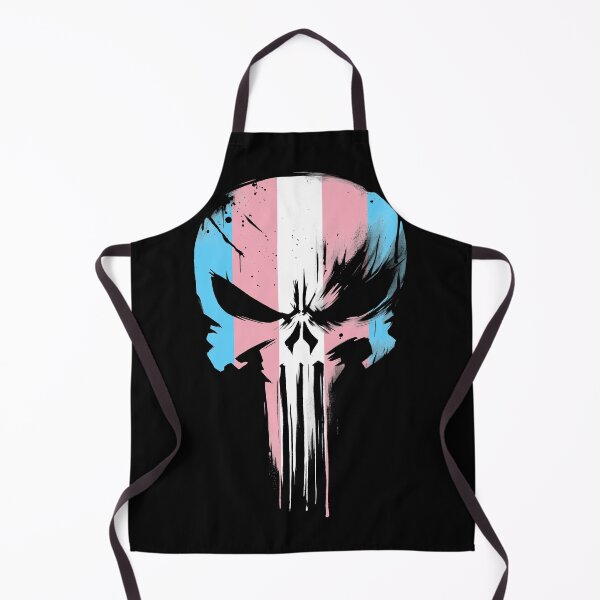 Item preview, Trans Pride Skull Sentinel designed and sold by Probably Fine Designs.