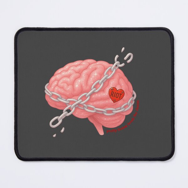Item preview, Pretty Brains Break The Chains designed and sold by House of Sizzles.