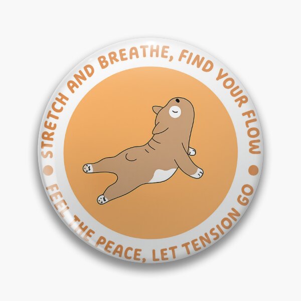 Aperçu de l'œuvre Yoga pour chiens, étirements et respiration créée et vendue par lazycreationaaa.