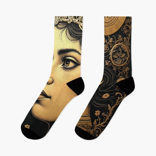 Item preview, Regal Golden Portrait designed and sold by ShadowAndSlate.