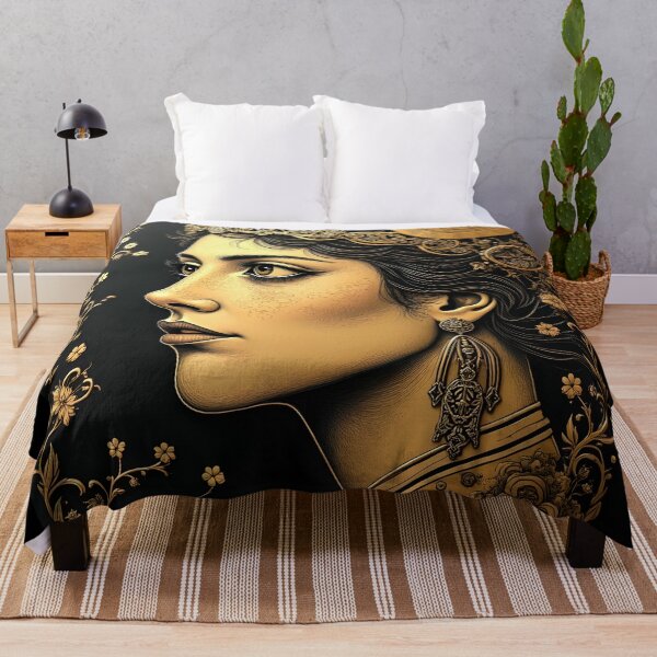Item preview, Regal Golden Portrait designed and sold by ShadowAndSlate.